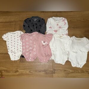 Baby Girl Onesie Bundle - 3 months